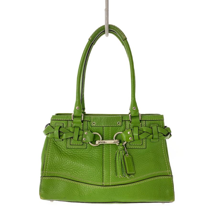 COACH ハンプトンズF13084 ミディアムキャリーオール トートバッグ