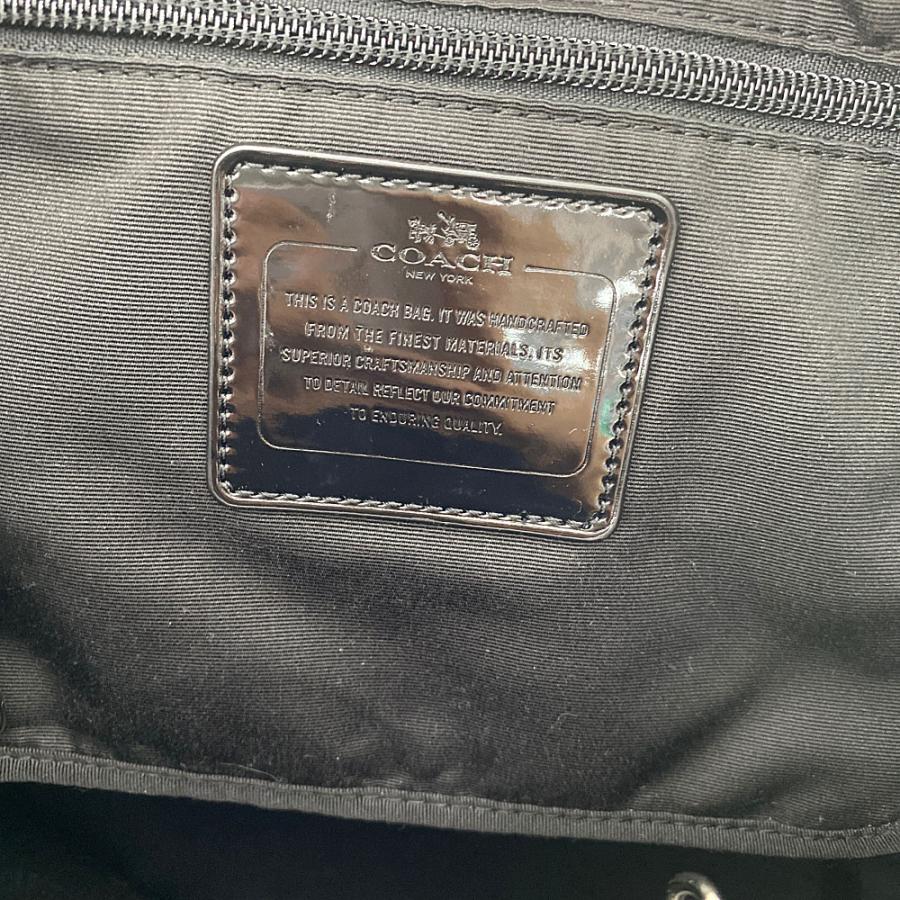 COACH コーチ キルティングチェーントートバッグ/F33760