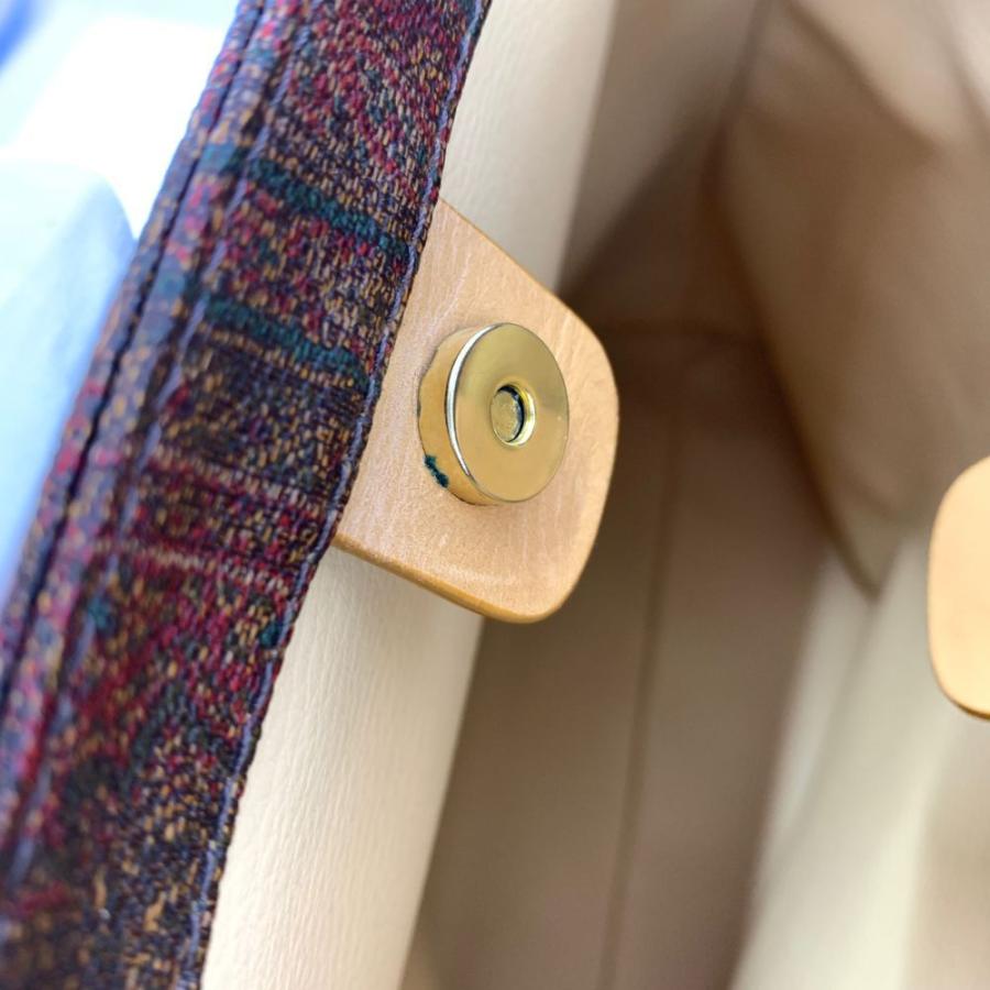 ETRO エトロ マーブルハンドル・ペイズリーPVCトートバッグ