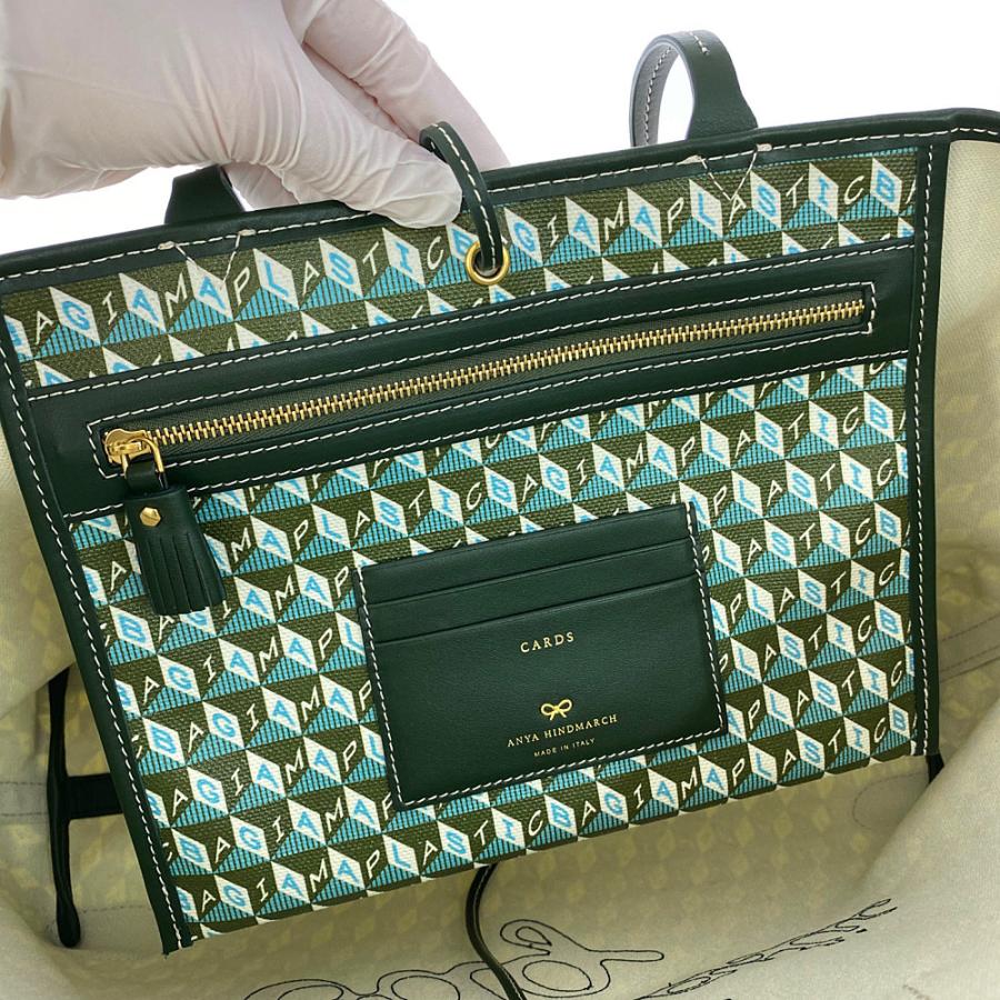 アニヤハインドマーチ I AM A Plastic Bag Small Motif Tote・トート 