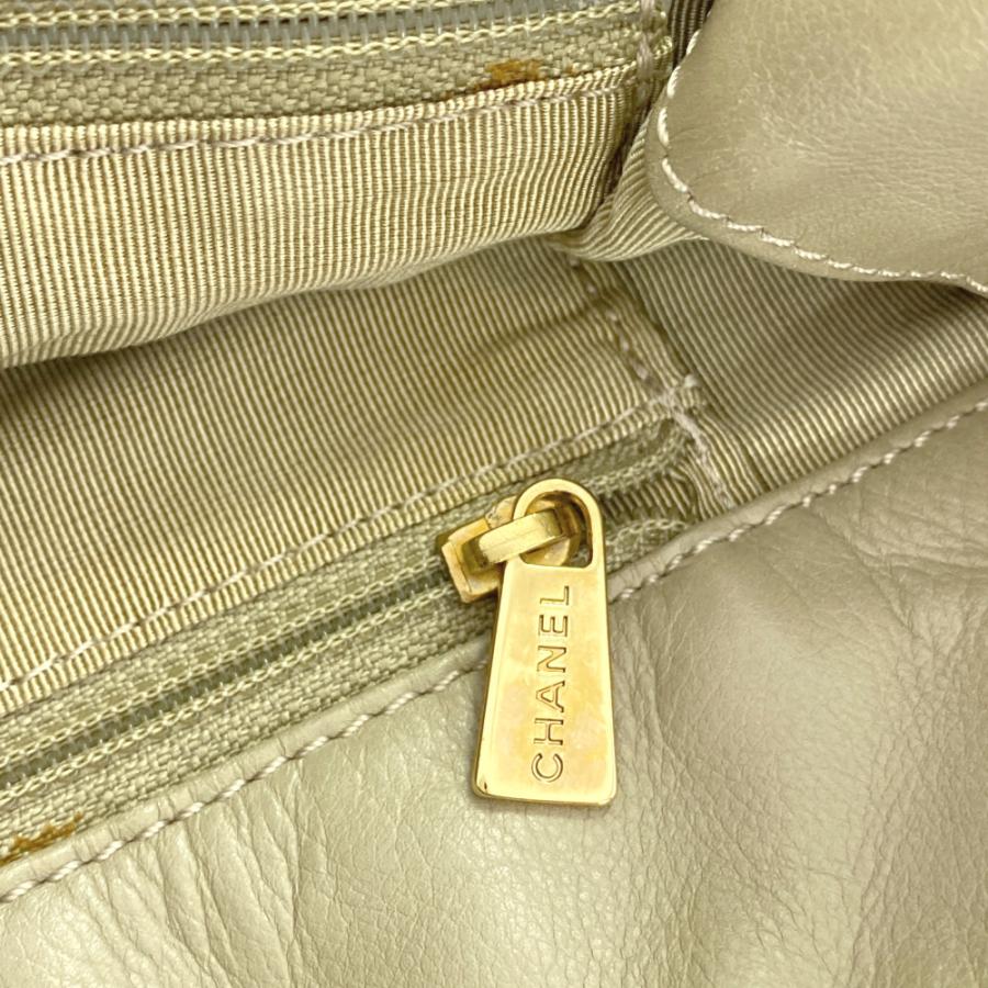 CHANEL シャネル ココマーク・ウッドハンドルトートバッグ