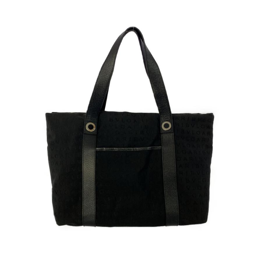【美品】ブルガリ トートバッグ ロゴマニア ロゴプレート 肩掛け A4可 黒 美品】ブルガリ トートバッグ ロゴマニア ロゴプレート 肩掛け A4可 黒