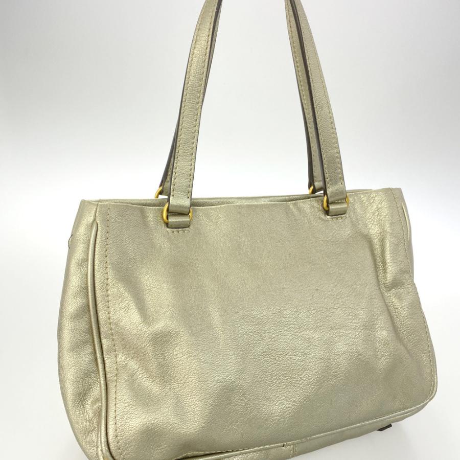 LOEWE ゴールド タッセル付き パーティーバッグ LOEWE（ロエベ） ロゴ タッセル トートバッグ/322.56.005/ゴールド