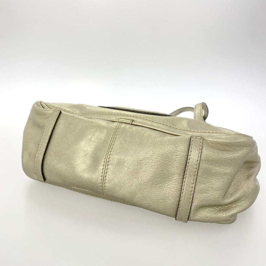 LOEWE（ロエベ） ロゴ タッセル トートバッグ/322.56.005/ゴールド