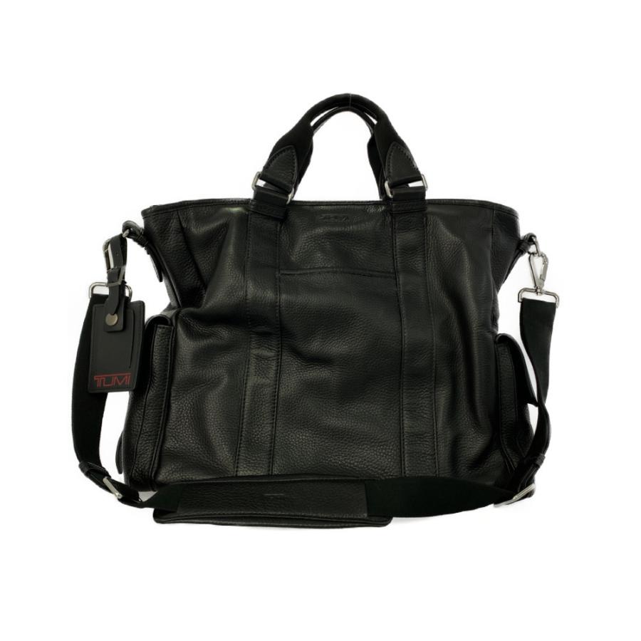 美品✨TUMI メンズ ビジネス タオス 6890D オールレザー ブラウン 茶 TUMI（トゥミ） LEATHER TAOS TOTE レザートートバッグ/6890D/ブラック