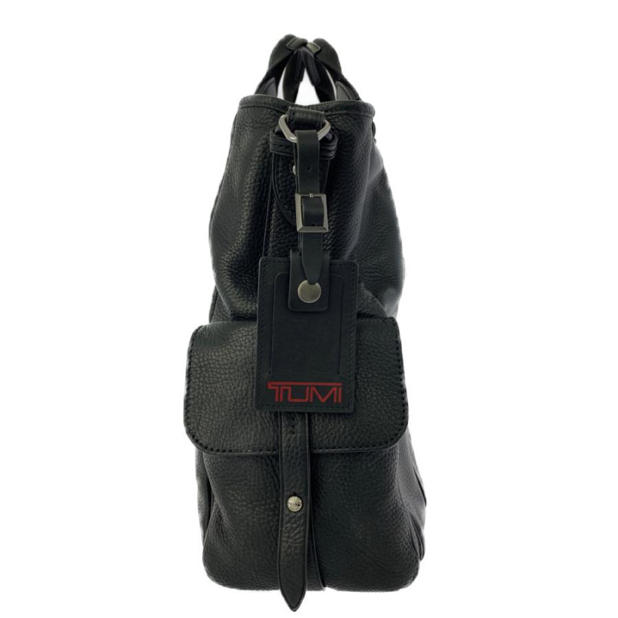 TUMI（トゥミ） LEATHER TAOS TOTE レザートートバッグ/6890D/ブラック