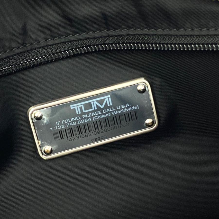 TUMI トゥミ LEATHER TAOS TOTE レザートートバッグ/6890D/ブラック 