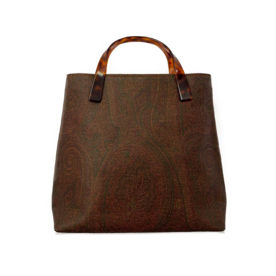 ETRO エトロ プラハンドル ペイズリー柄トートバッグ/ブラウン ETRO エトロ プラハンドル ペイズリー柄トートバッグ/ブラウン