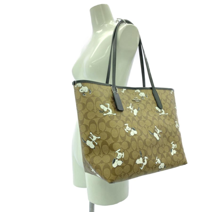 COACH（コーチ） ピーナッツコラボ スヌーピー シティ トートバッグ