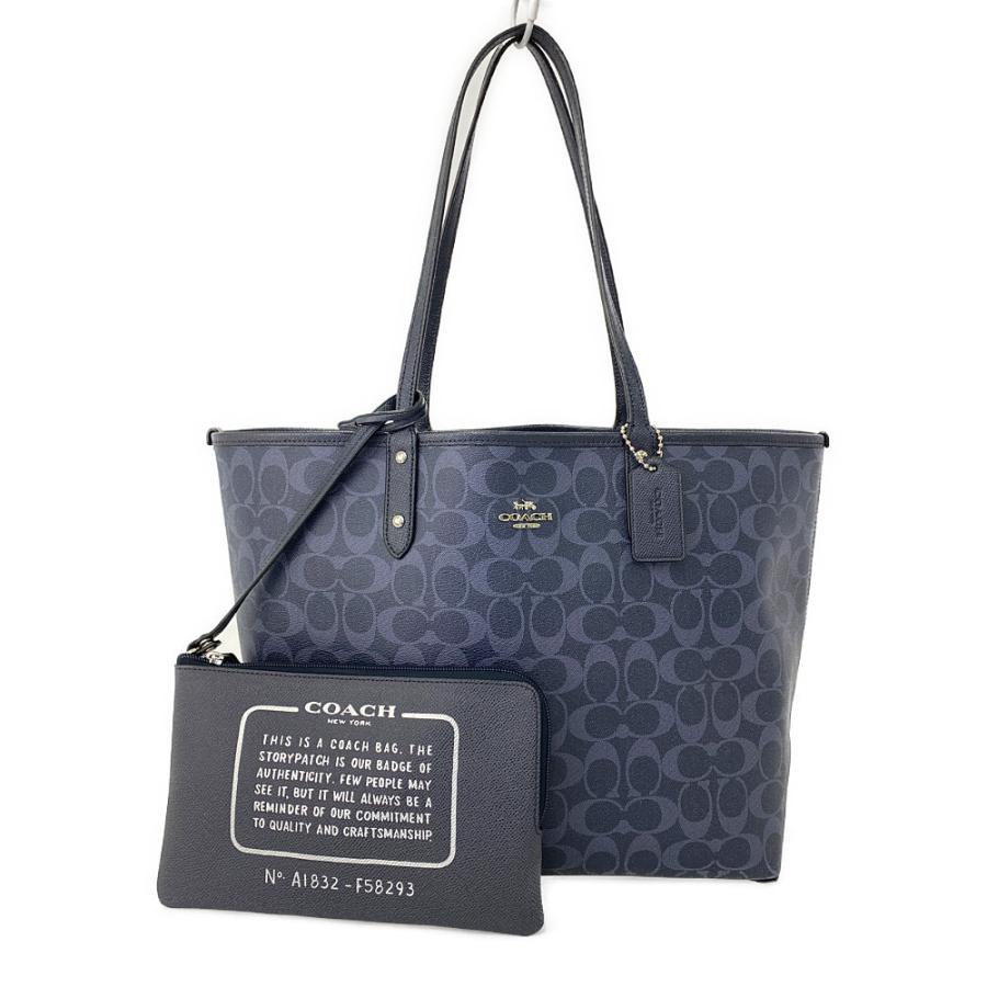 COACH（コーチ） シグネチャー・リバーシブル トートバッグ/F58293 