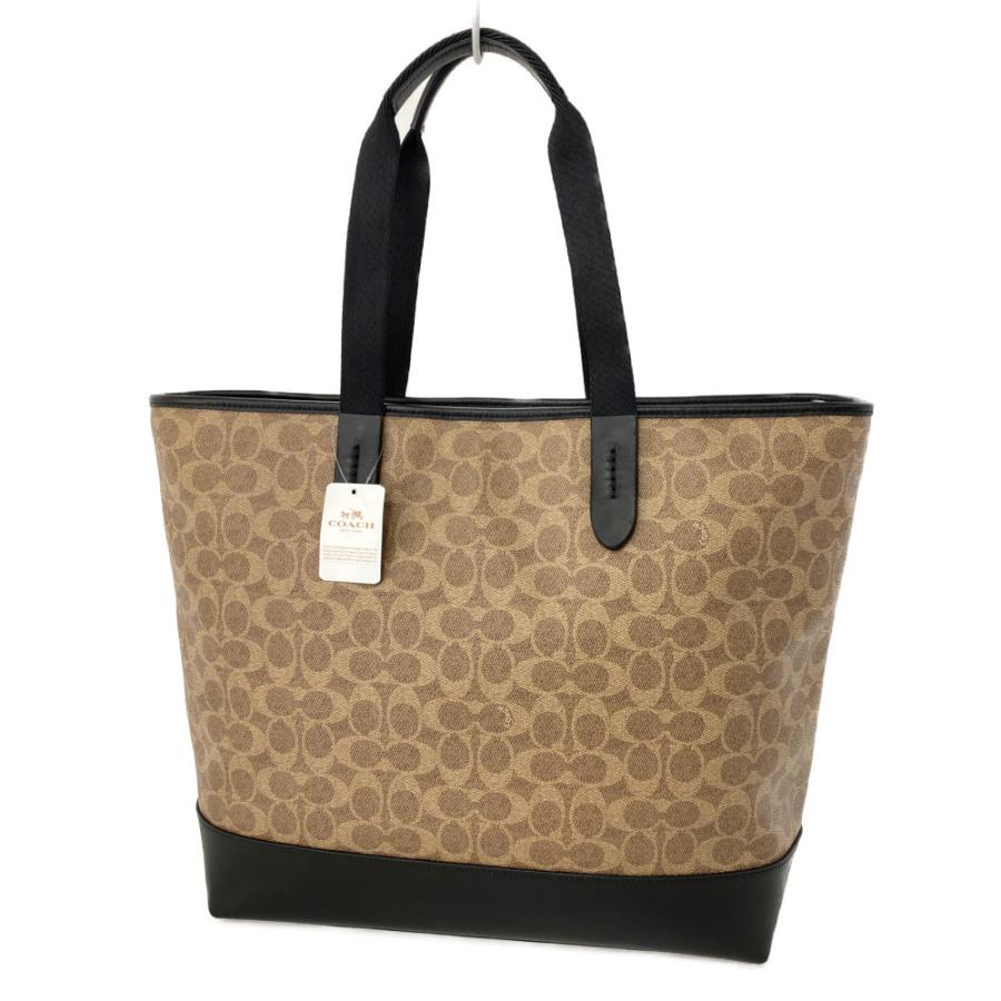 COACH（コーチ） シグネチャー・トートバッグ/73665/ベージュ/ブラック