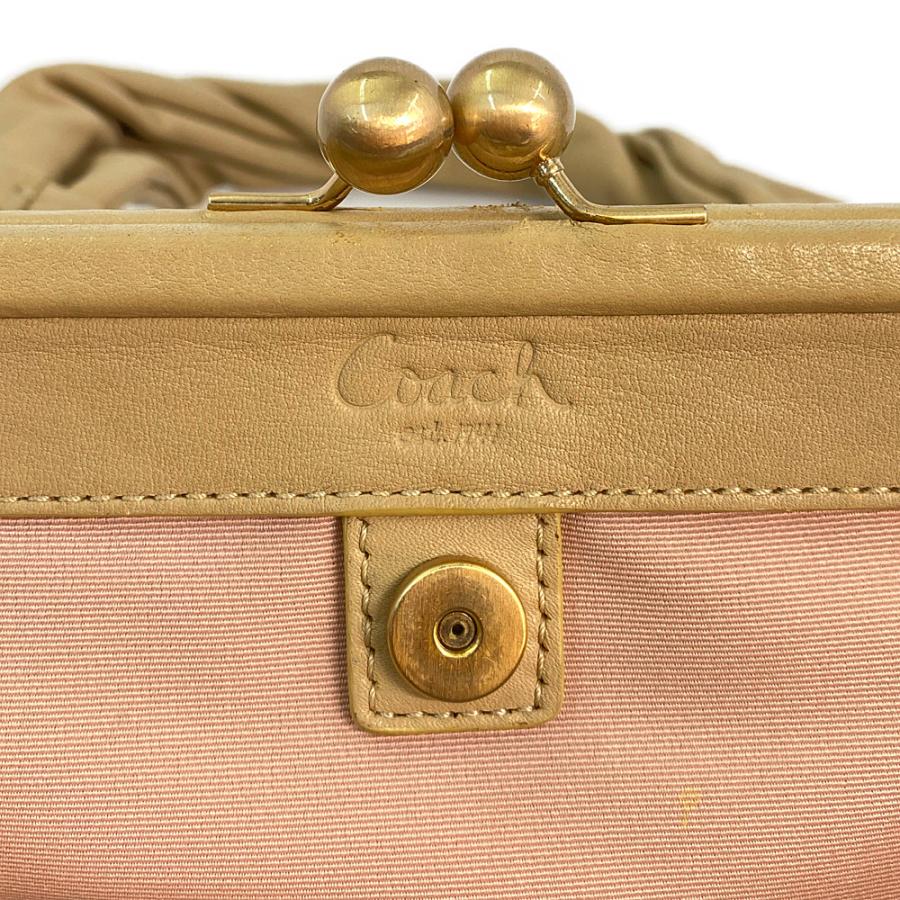 COACH コーチ パーカー オプアート サッチェル がま口トート