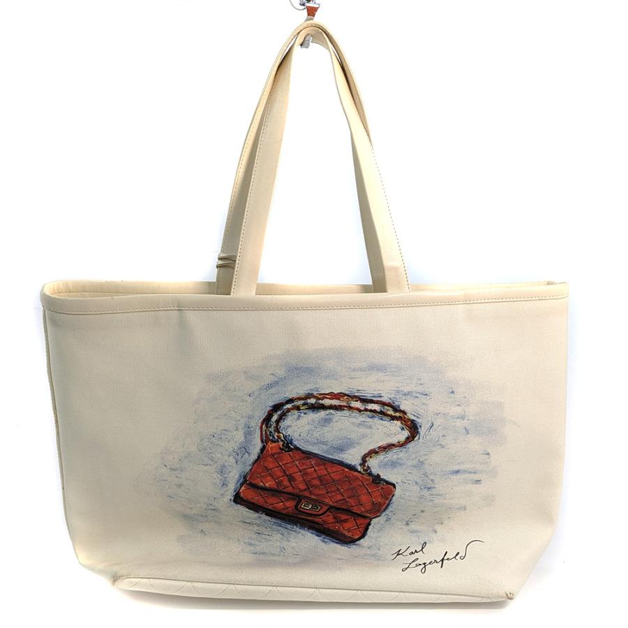 CHANEL（シャネル） モバイルアート//限定/トートバッグ/ホワイト