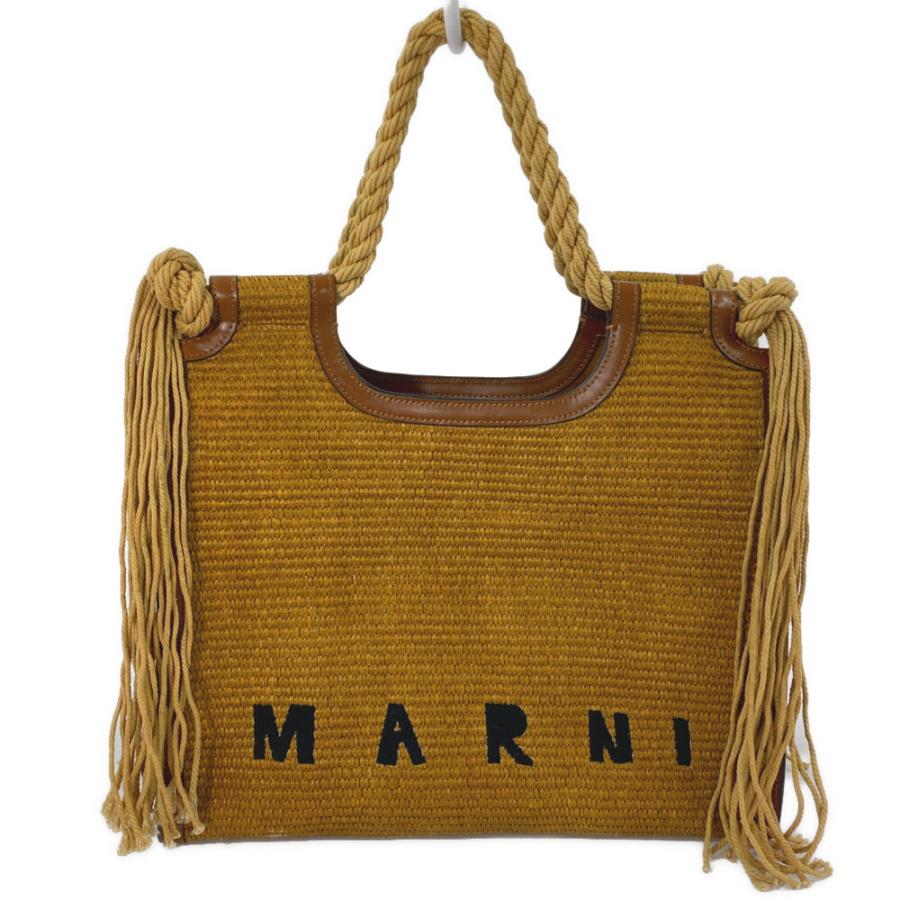 MARNI マルニ ロープハンドル付きMARCELサマーバッグ・トート MARNI マルニ ロープハンドル付きMARCELサマーバッグ・トート