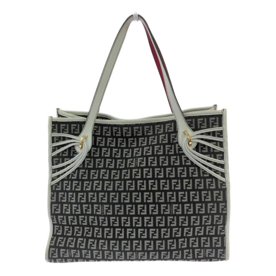FENDI（フェンディ） ズッキーノ・トートバッグ/8BH153/ブラック/FENDI