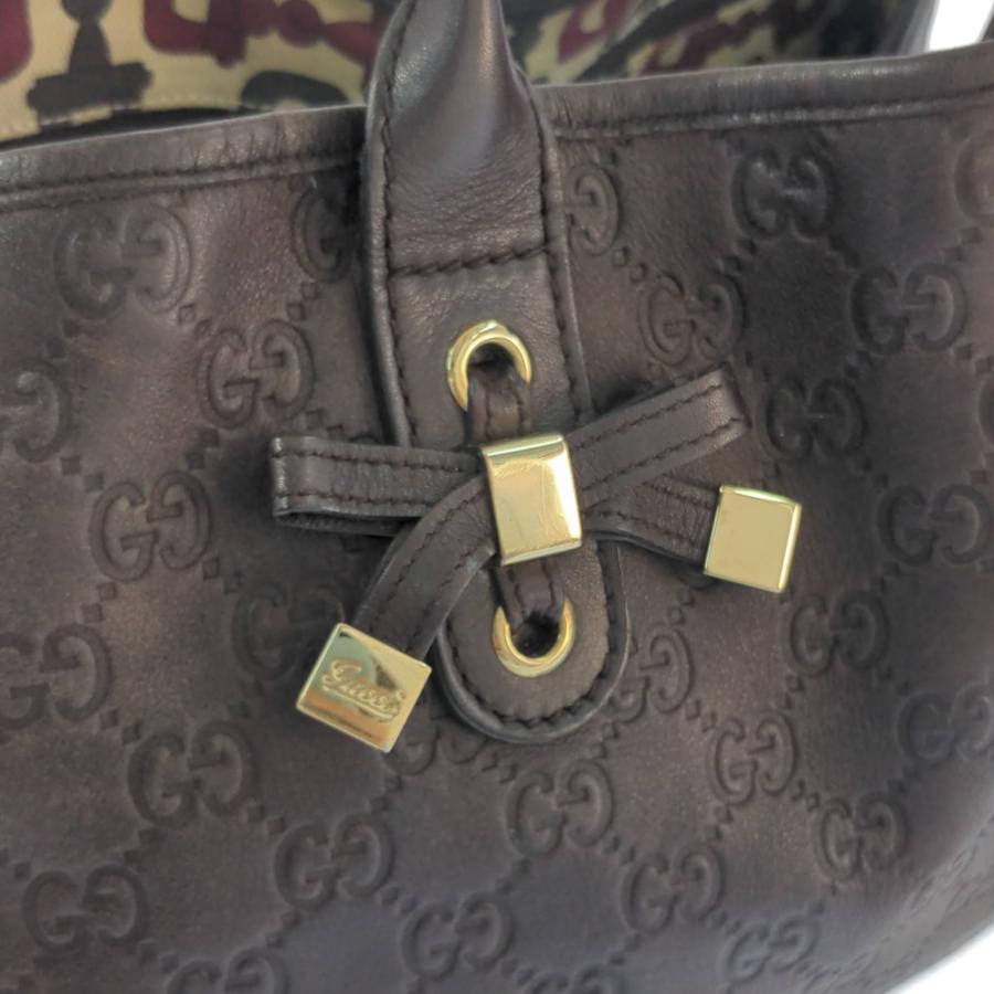 GUCCI（グッチ） グッチシマ・トートバッグ/163805/ブラウン/GUCCI