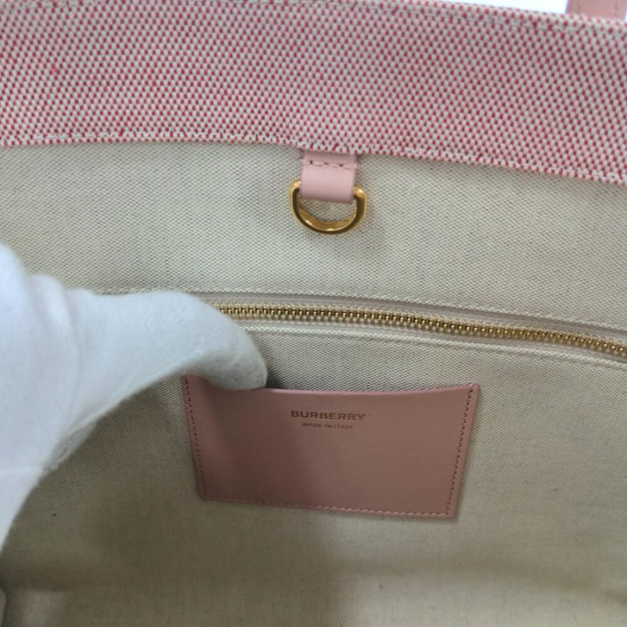BURBERRY バーバリー フレヤトート・トートバッグ/ピンク BURBERRY バーバリー フレヤトート・トートバッグ/ピンク