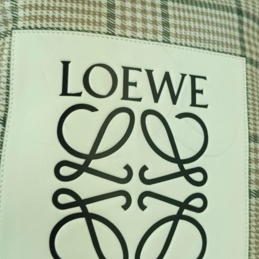LOEWE ロエベ ショッパー・ロゴ アナグラム チェック柄 トート LOEWE ロエベ ショッパー・ロゴ アナグラム チェック柄 トート