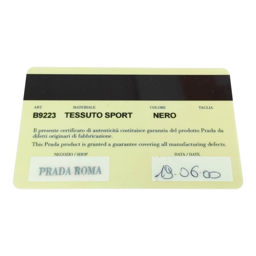 PRADA プラダ TESSUTO テスート スポーツ 三角タグプレート ナイロン  