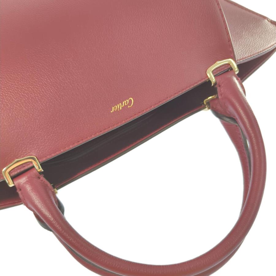 Cartier カルティエ C ドゥ カルティエ・MM・レザー