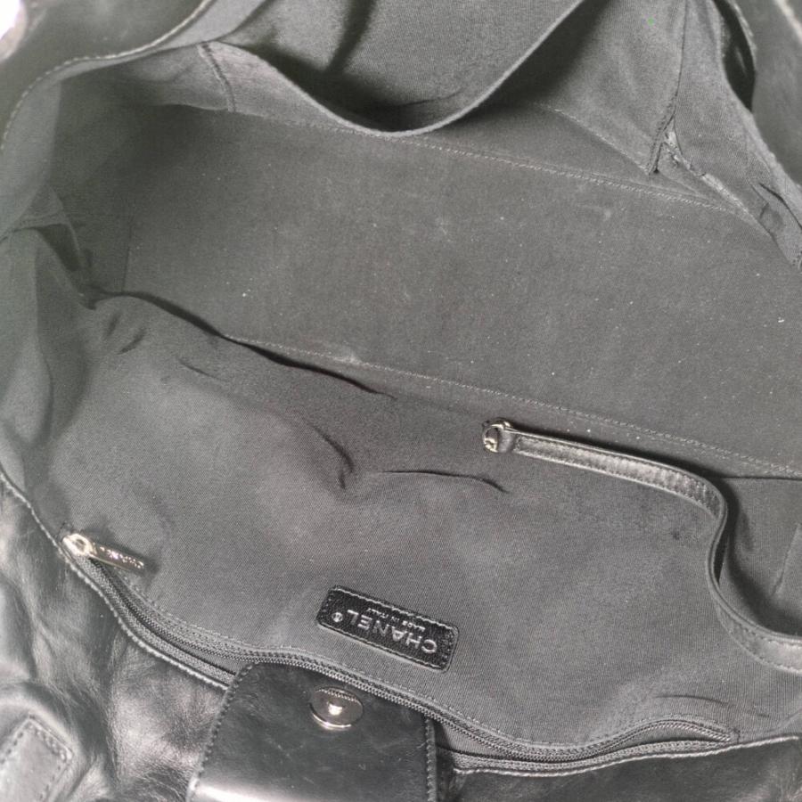 CHANEL（シャネル） 美品 希少 カメリア フロッキー キャンバス トート