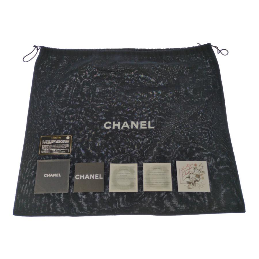 CHANEL（シャネル） 美品 希少 カメリア フロッキー キャンバス トート