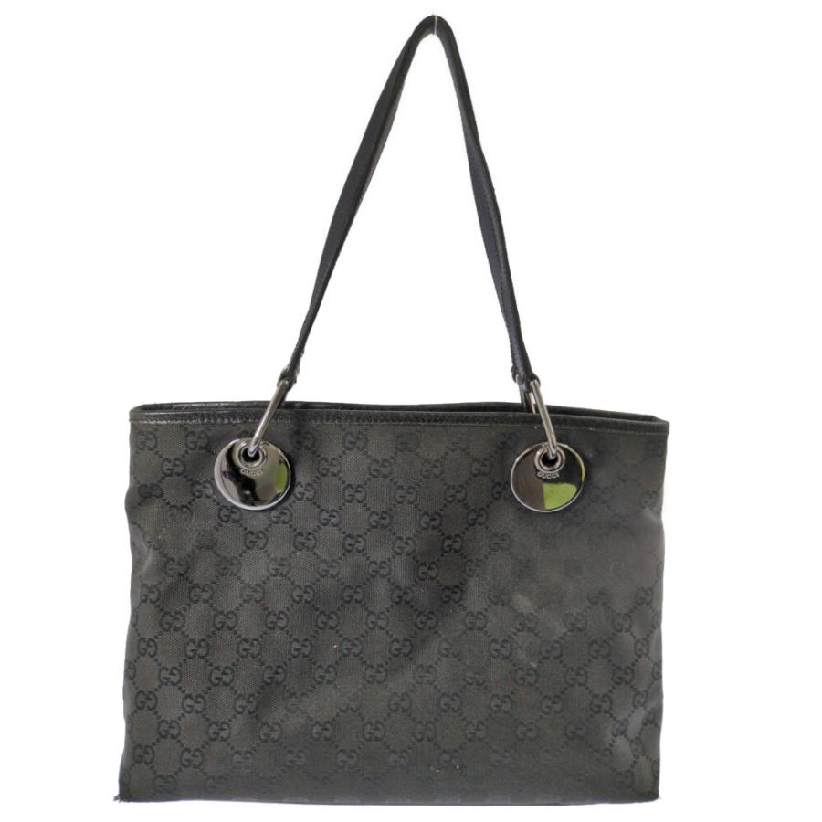 GUCCI（グッチ） GGキャンバス トートバッグ 120837 ブラック/b260427 