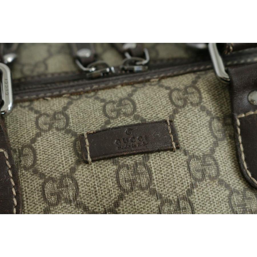 GUCCI グッチ GGプラス・ショルダーストラップ付 2WAYボストンバッグ