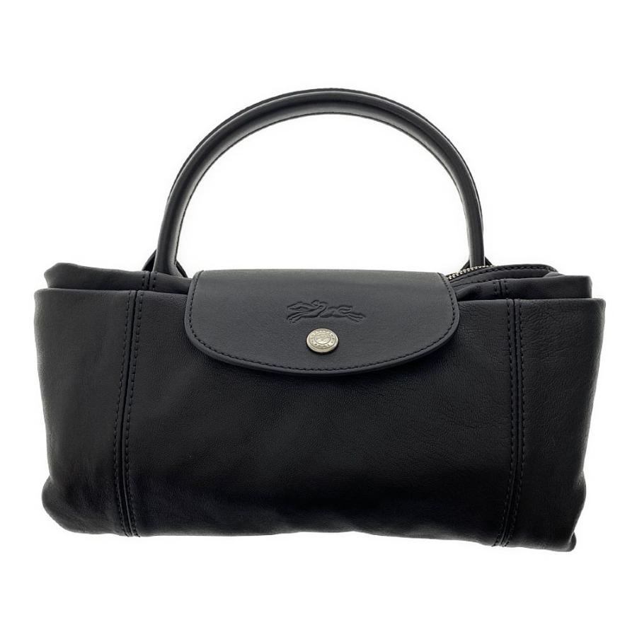 極美品　ロンシャン ルプリアージュ キュイール モデルデ　ショルダーバッグ LONGCHAMP Longchamp ロンシャン ショルダーバッグ ル プリ