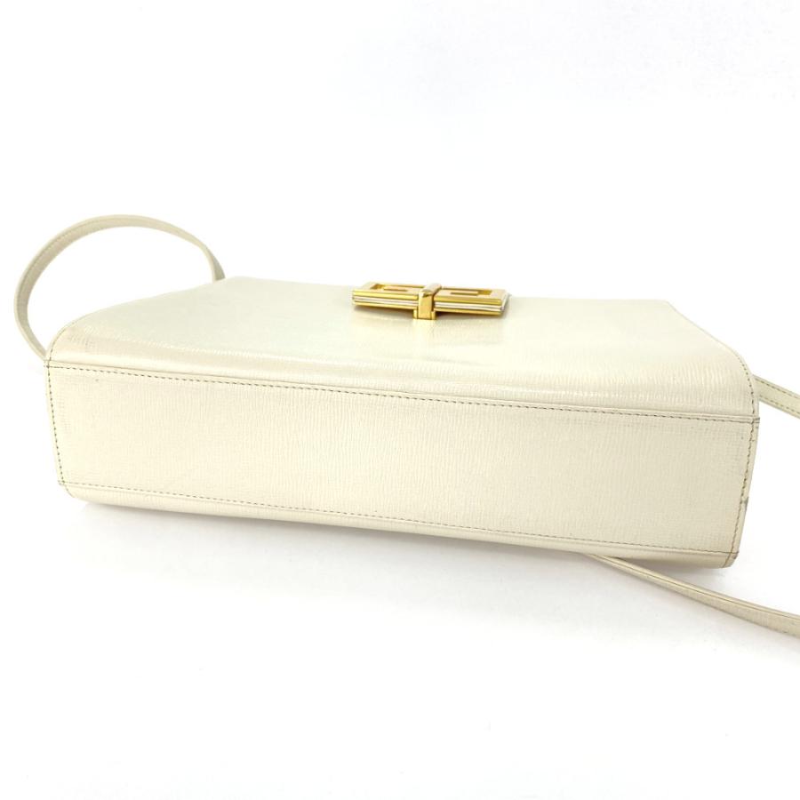 ジバンシー(ジバンシィ) ロゴプレート 2WAYハンドバッグ/ホワイト  