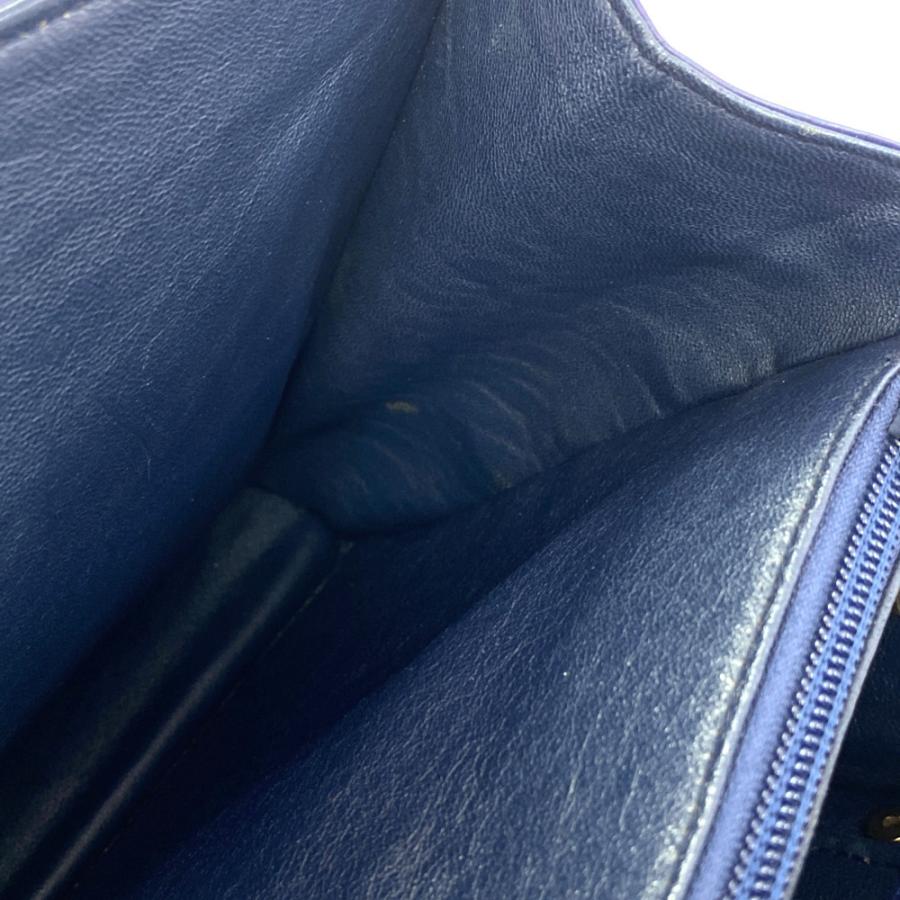 COMTESSE（コンテス） ホースヘア 2WAYハンドバッグ/ブルー/COMTESSE