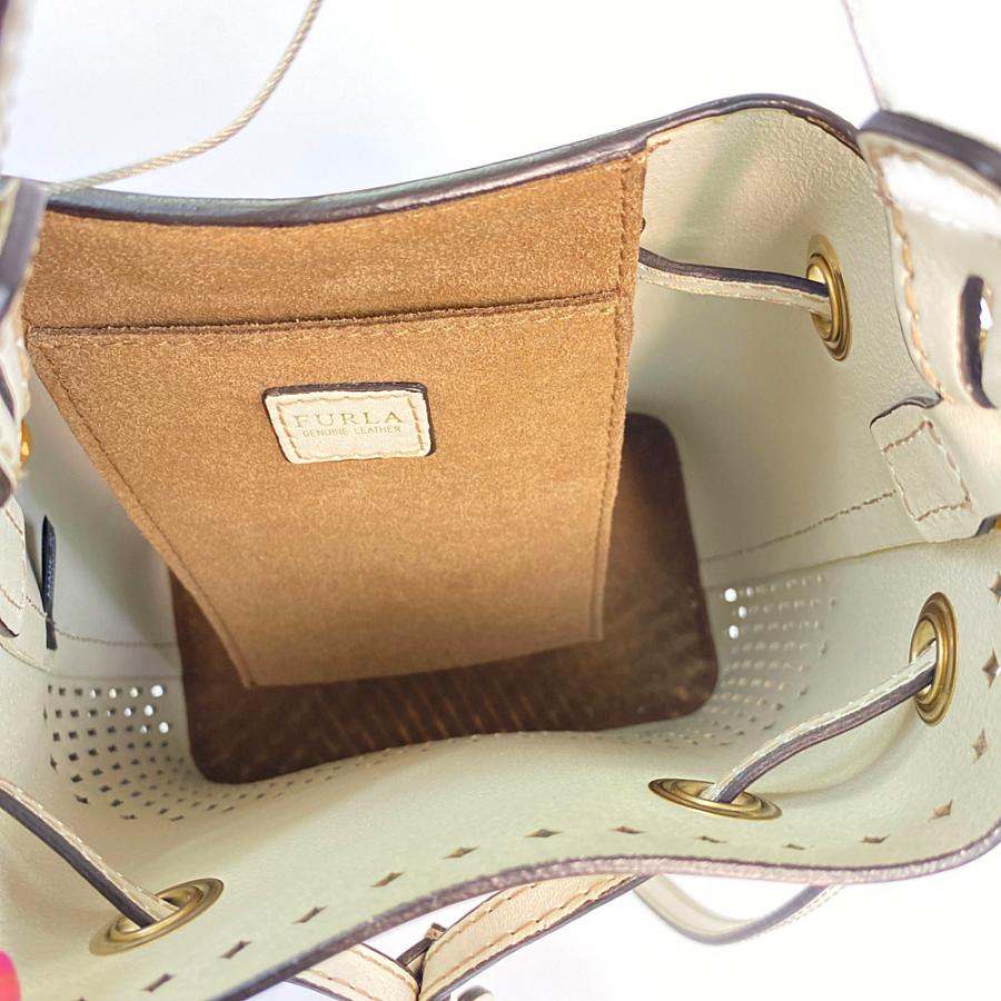 FURLA（フルラ） ステイシーミニドローストリングス・2WAYハンドバッグ