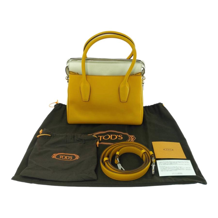 TOD'S トッズ バイカラー 2WAYハンドバッグ/XBWANWF0100JLG4Q01 TOD'S トッズ バイカラー 2WAYハンドバッグ/XBWANWF0100JLG4Q01