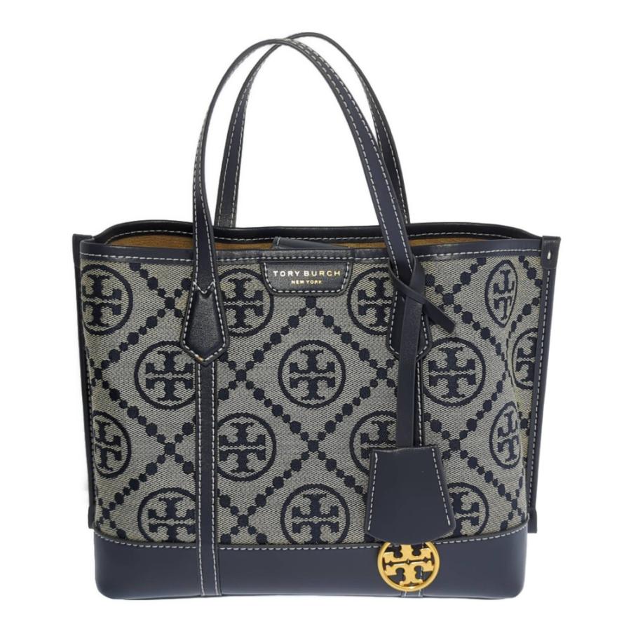 TORY BURCH（トリーバーチ） モノグラム柄 キャンバス レザー 2WAY 