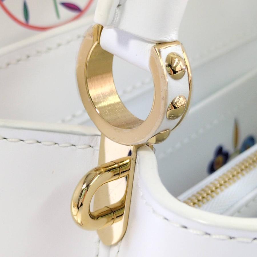 LOUIS VUITTON ルイヴィトン 村上隆カプシーヌEWミニ フラワー 2WAY ハンドバッグ M13246 ブロン /b260415/611622の画像