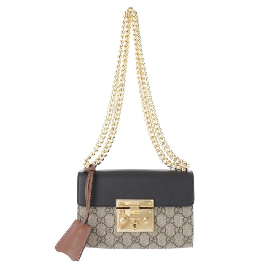 GUCCI 超美品・グッチ GGスプリーム・パドロックGGスモール GUCCI 超美品・グッチ GGスプリーム・パドロックGGスモール