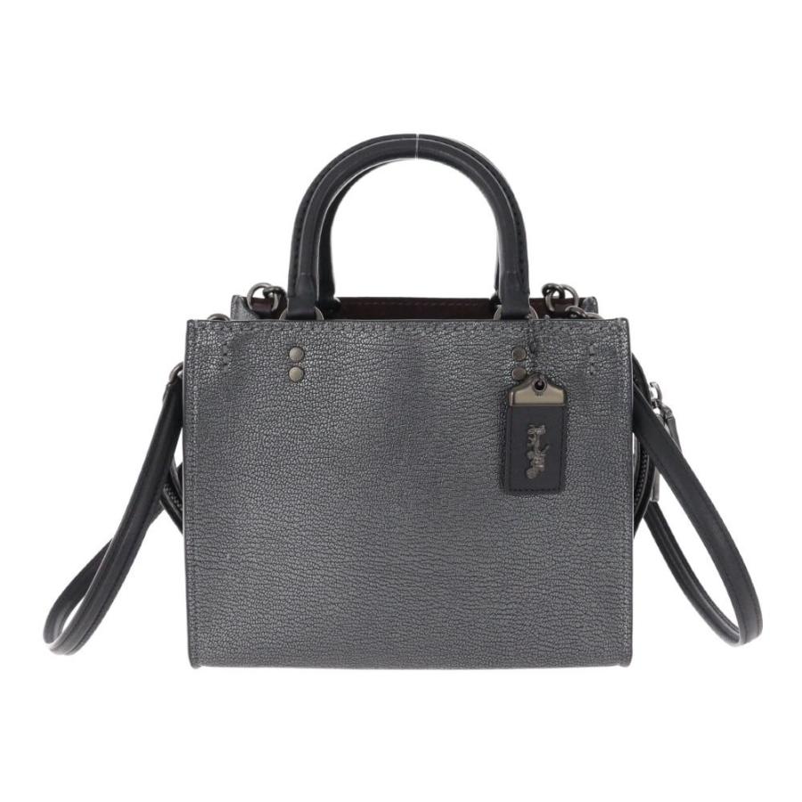 希少✨極美品✨コーチ　ローグ　スネークスキン　ウィズ　ティーローズ　トートバッグ 希少✨極美品✨コーチ ローグ スネークスキン ウィズ ティーローズ