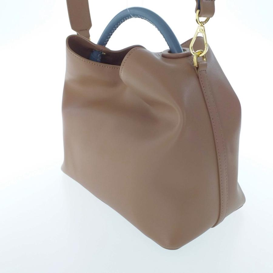 【未使用】Elleme☆ Raisin 2wayショルダーバッグ 超美品・エレメ RAISIN LARGE STRAP・2WAYショルダーバッグ/トープ