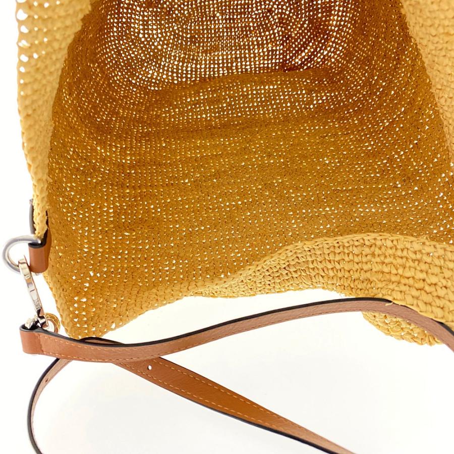 ロエベ　ラフィア　スリット　2way バッグ LOEWE ロエベ （LOEWE） スリットバッグ ラージ ラフィア トート