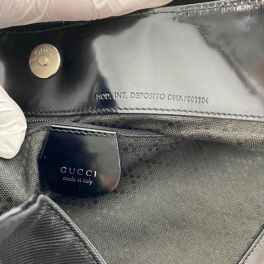 GUCCI（グッチ） バンブー・2WAYショルダートートバッグ/ブラック