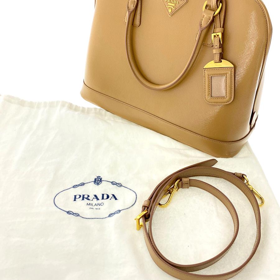 PRADA 2way ショルダーバッグ サフィアーノ レザー CAMMEO