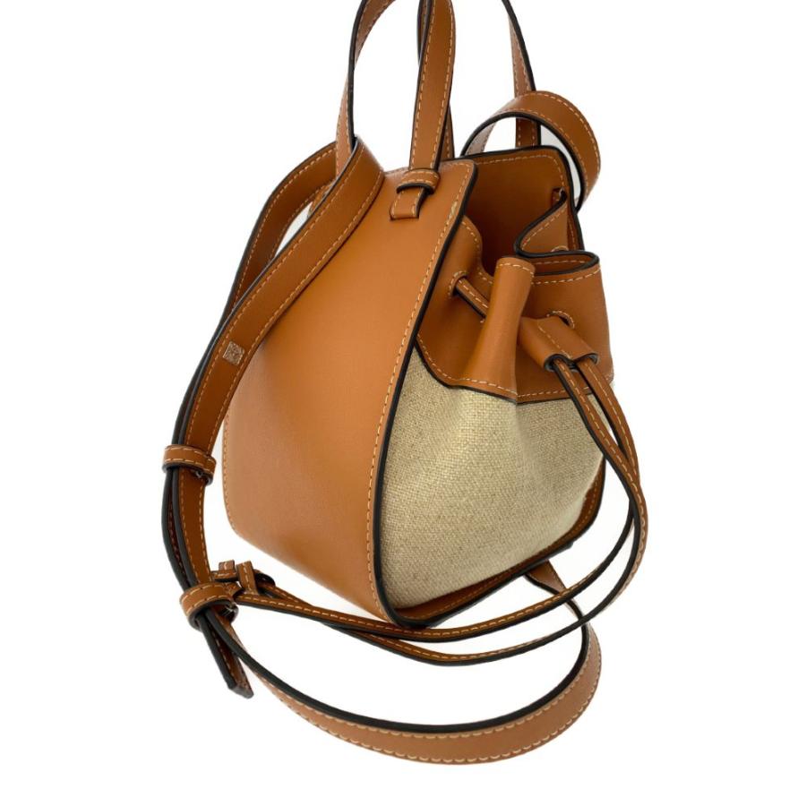 LOEWE 美品・ロエベ ハンモックミニ2WAYショルダーバッグ/061846