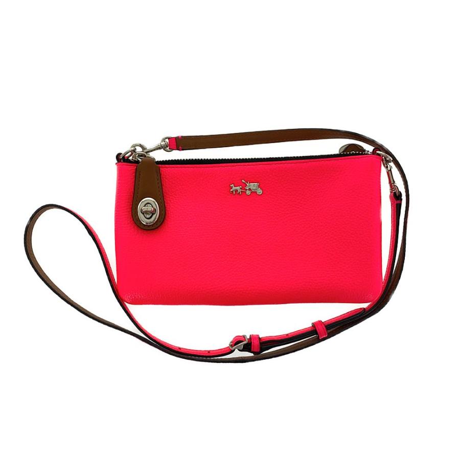 COACH（コーチ） ヘラルドクロスボディーぺブルレザー2WAYショルダー