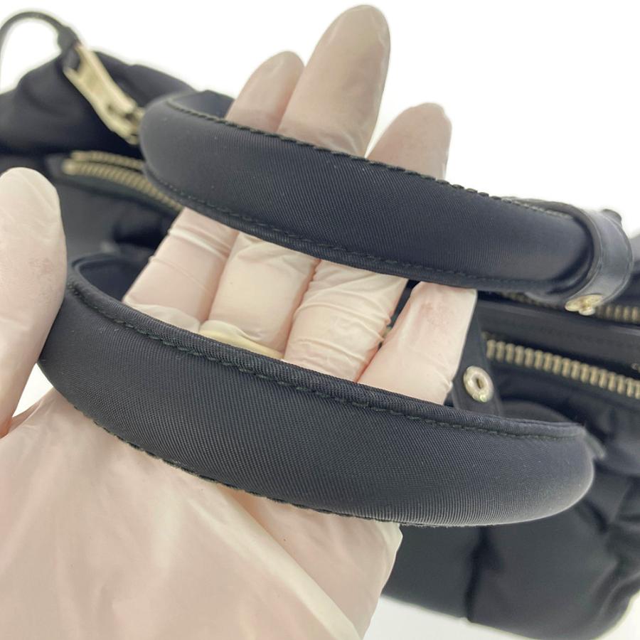 PRADA（プラダ） テスートボンバー・キルティング2WAYショルダーバッグ