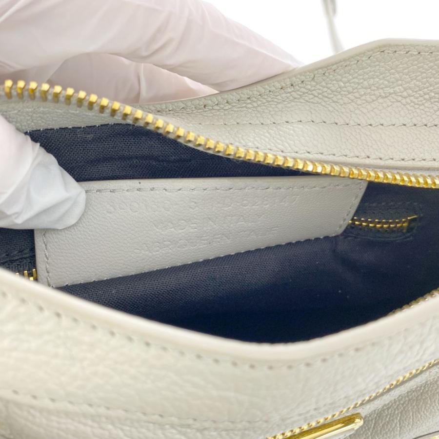 AQS40 バレンシアガ 美品 クラシック ポーチ シルバー金具 BALENCIAGA（バレンシアガ） クラシックエッジ・ミニシティ・2WAY