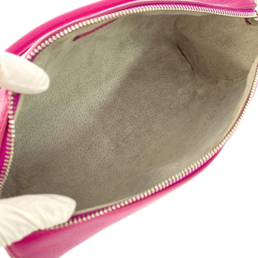 HIROFU ヒロフ 2WAY レザーショルダーバッグ/ピンク/HIROFU 翌日