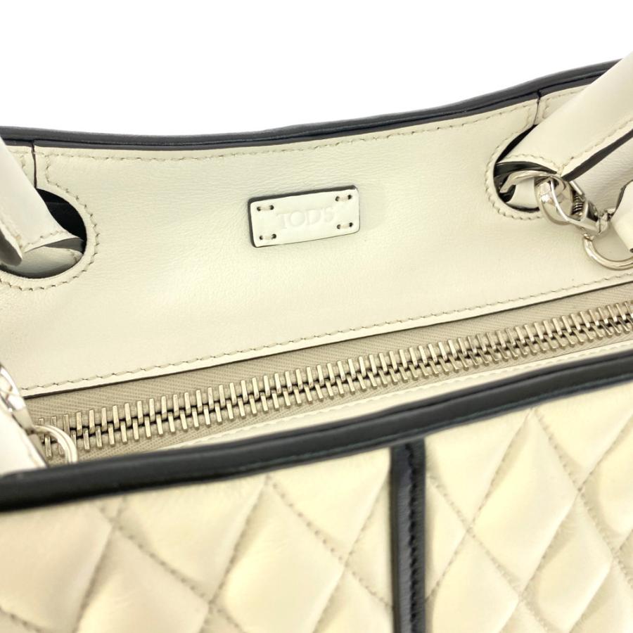 トッズ SELLA・セラ キルティング 2WAYショルダーバッグ トート