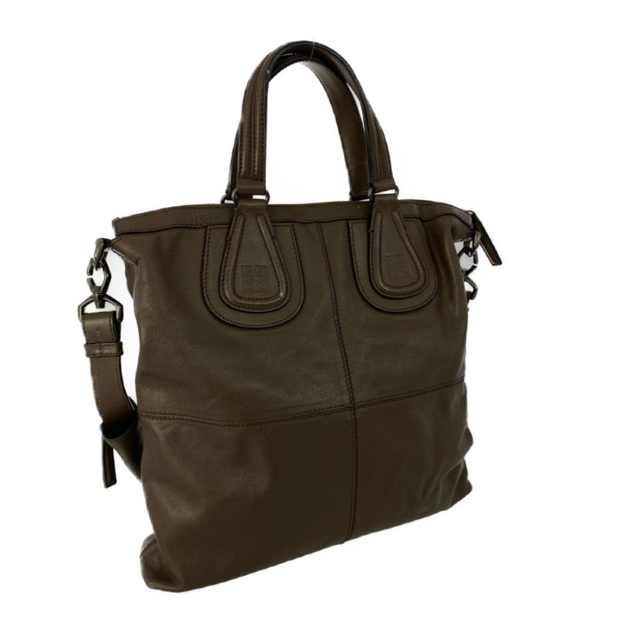 美品☆ ジバンシーGIVENCHY 2way　メンズバッグ　 ナイチンゲール ジバンシー(ジバンシィ) ナイチンゲール・2WAYショルダートートバッグ