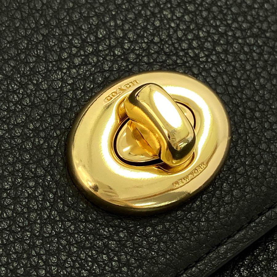 COACH（コーチ） ペブルド レザー マーリートップハンドルサッチェル 