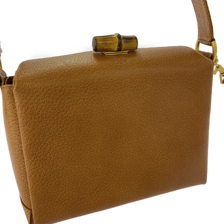 GUCCI（グッチ） バンブー・オールドグッチ・レザー2WAYショルダー